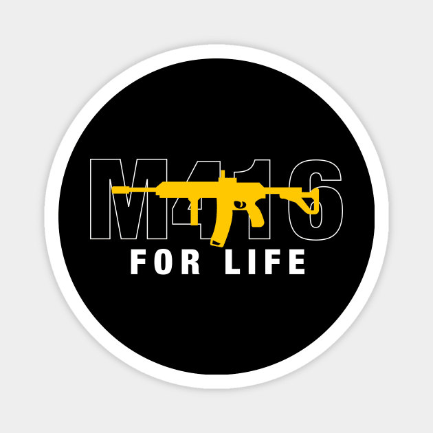 M416 for Life Magnet by happymonday